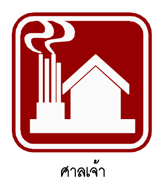 ป้ายแนะนำแหล่งท่องเที่ยว ที่เป็นโบราณสถาน
